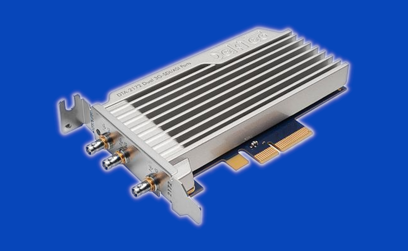 DTA-2172 - karta PCIe, 3 x we/wy ASI/3G-SDI