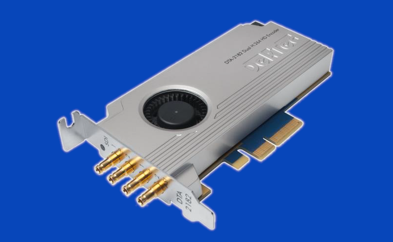 DTA-2182 - Koder HEVC / H.264, wejcie HD-SDI + HDMI / wyjcie ASI, PCIe