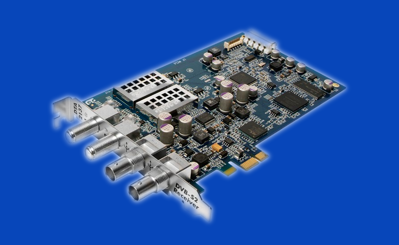 DTA-2137C: karta PCIe, dwukanaowy odbiornik DVB-S/S2 