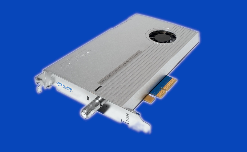 DTA-2139B: karta PCIe, 12 kanaowy odbiornik CATV/Terr