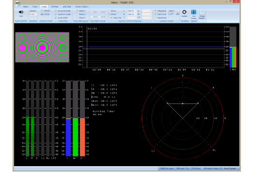 DTC-335 SdEye graficzny analizator sygnałów SDI #1