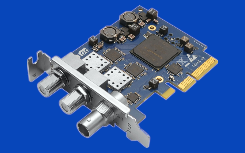 DTA-2127: karta PCIe, 'High End' odbiornik DVB-S2/S2X