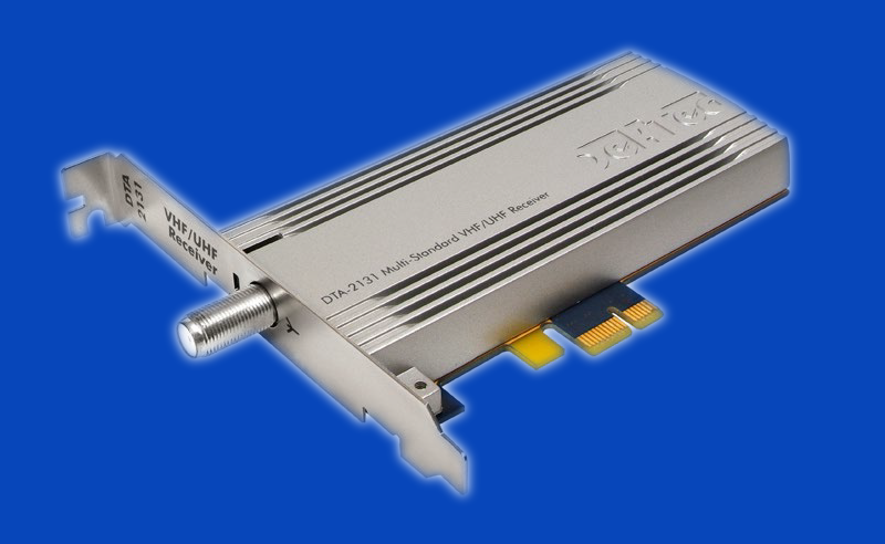 DTA-2131: karta PCIe, odbiornik multi-standard SDR, VHF/UHF