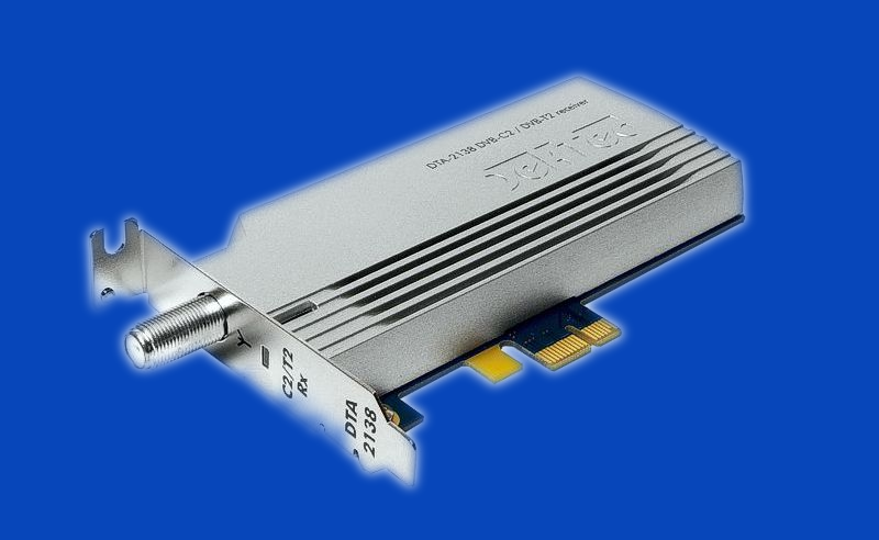 DTA-2138B: karta PCIe, odbiornik DVB-T(2), DVB-C(2), ISDB-T