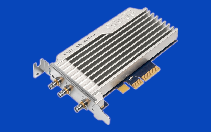 DTA-2172 - karta PCIe, 2 x we/wy ASI/3G-SDI