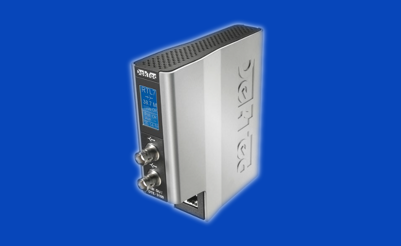 DTE-3100 - moduł LAN samodzielnego konwertera IP → ASI